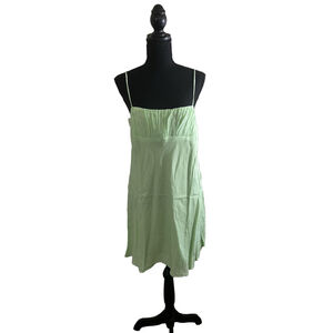 Olivaceous Women's Lightweight Green Dress,  Size L